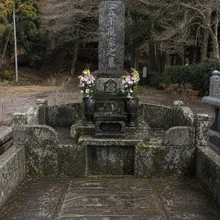 墓石の洗浄 作業前