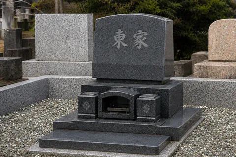 清掃後のきれいなお墓